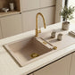 Granit-Küchenspüle – Atena 76 - 76 x 44 cm