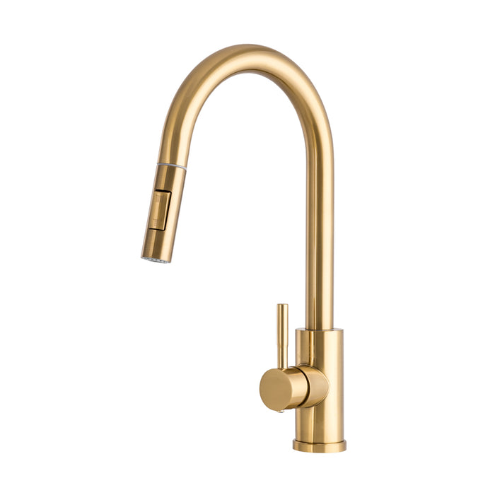 Küchenarmatur – Julia – Gebürstetes Gold