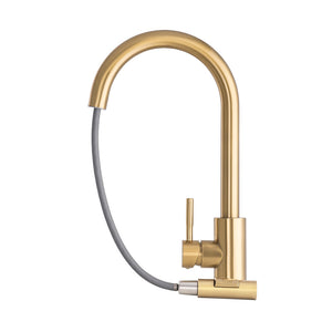 Julia Küchenarmatur – Gebürstetes Gold