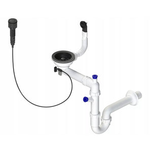 Einkammer-Siphon – Automatisches Klick-Klack-System – Schwarz