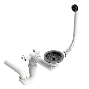 Einkammer-Siphon – Manuell – Schwarz